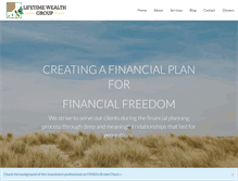 Tablet Screenshot of lifetimewealthgroup.com